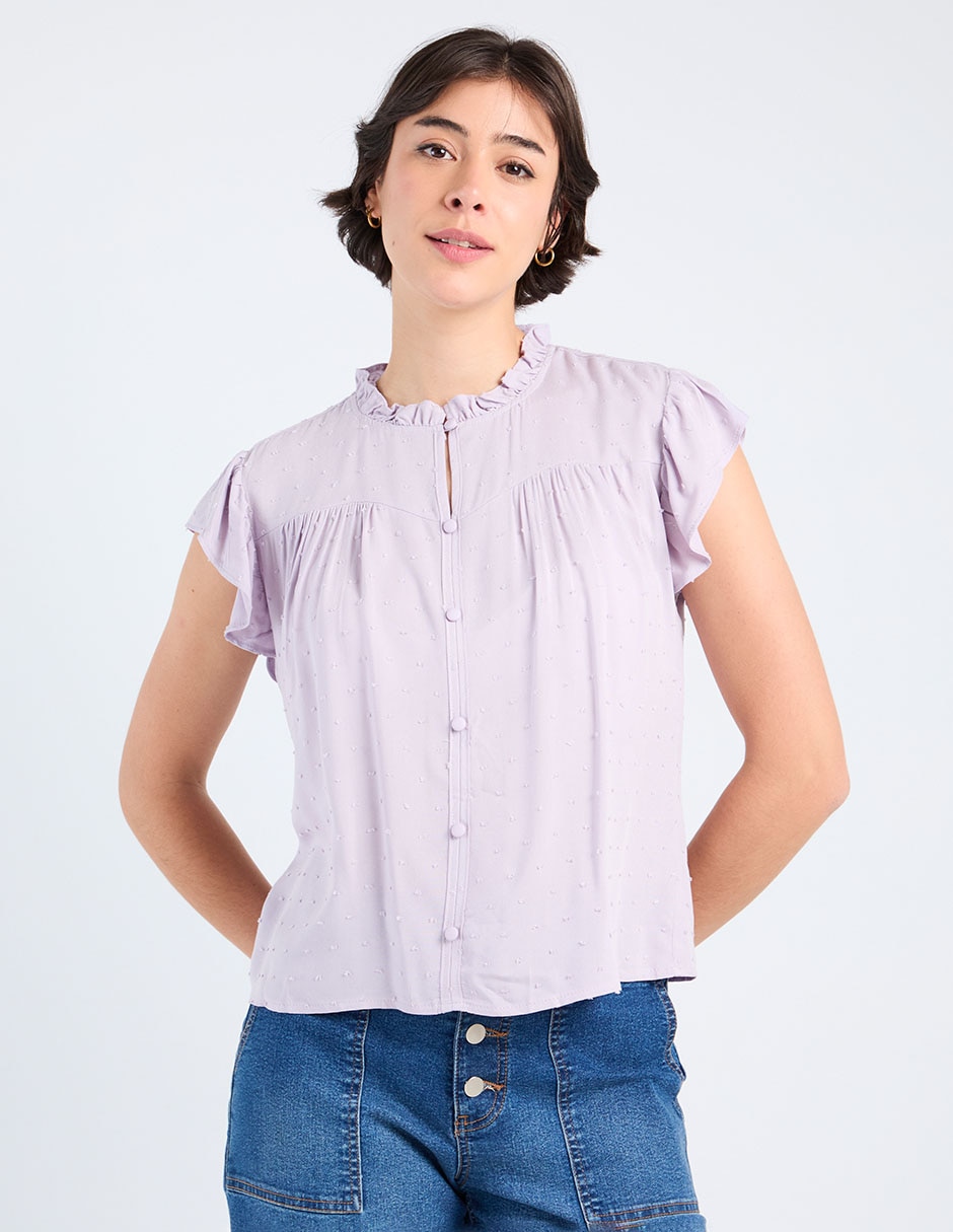 Blusa manga corta para mujer Blusa manga corta para mujer