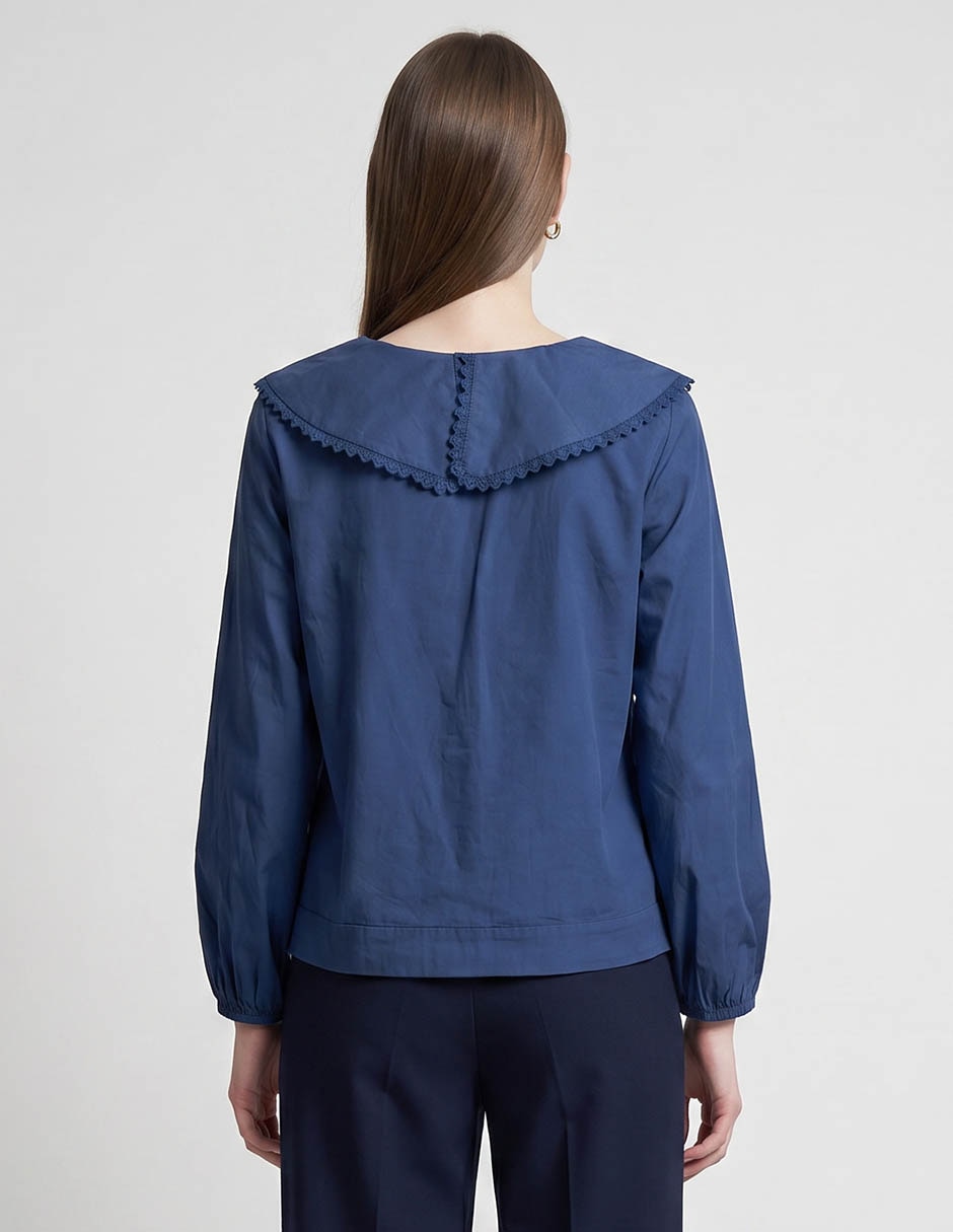 Blusa manga larga para mujer 3