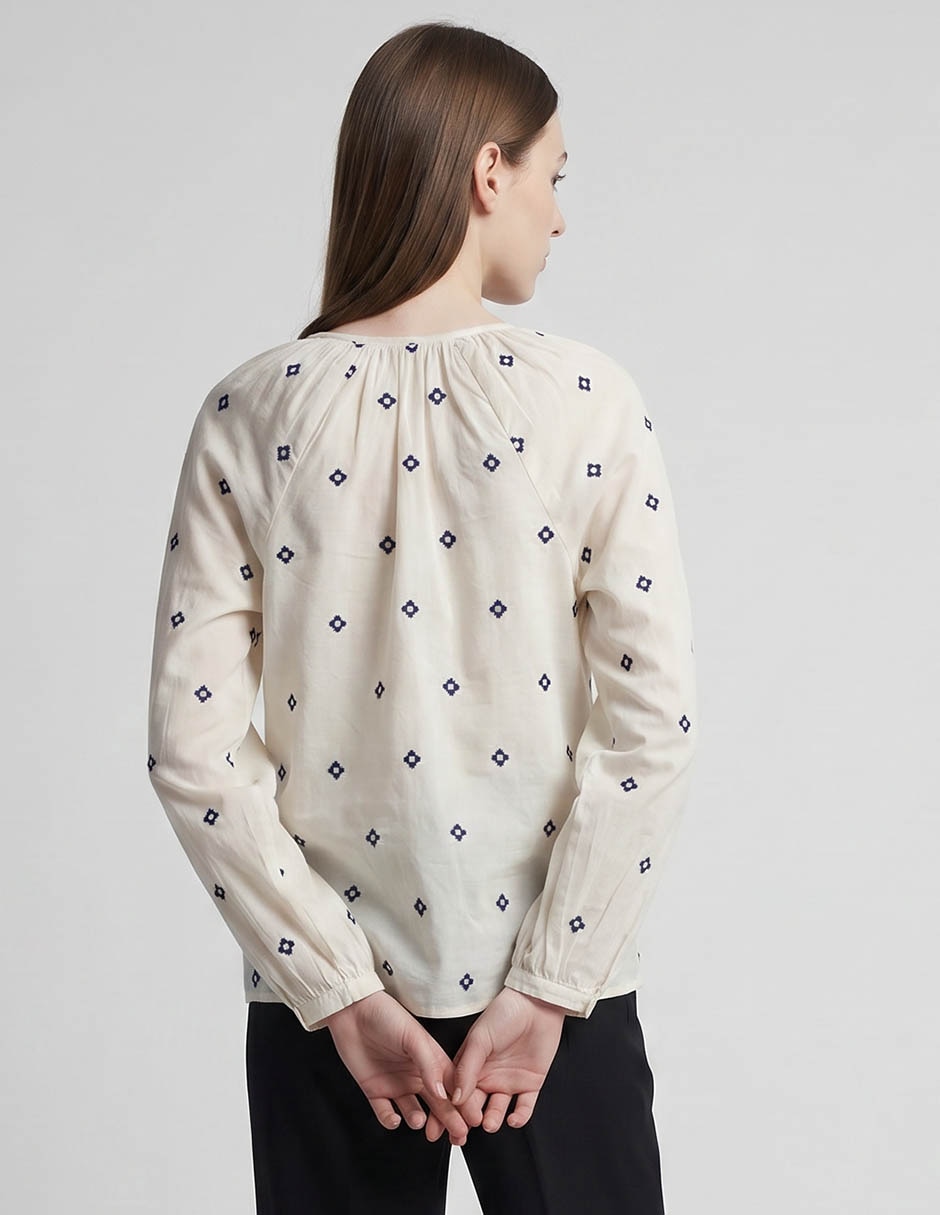 Blusa manga larga para mujer 3